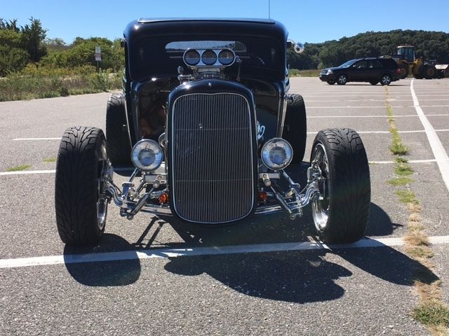 1933 BLACK Ford 5 WINDOW COUPE COUPE