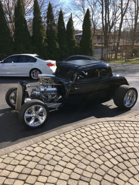 1933 BLACK Ford 5 WINDOW COUPE COUPE