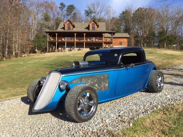 1933 Black/Blue Ford Other Coupe