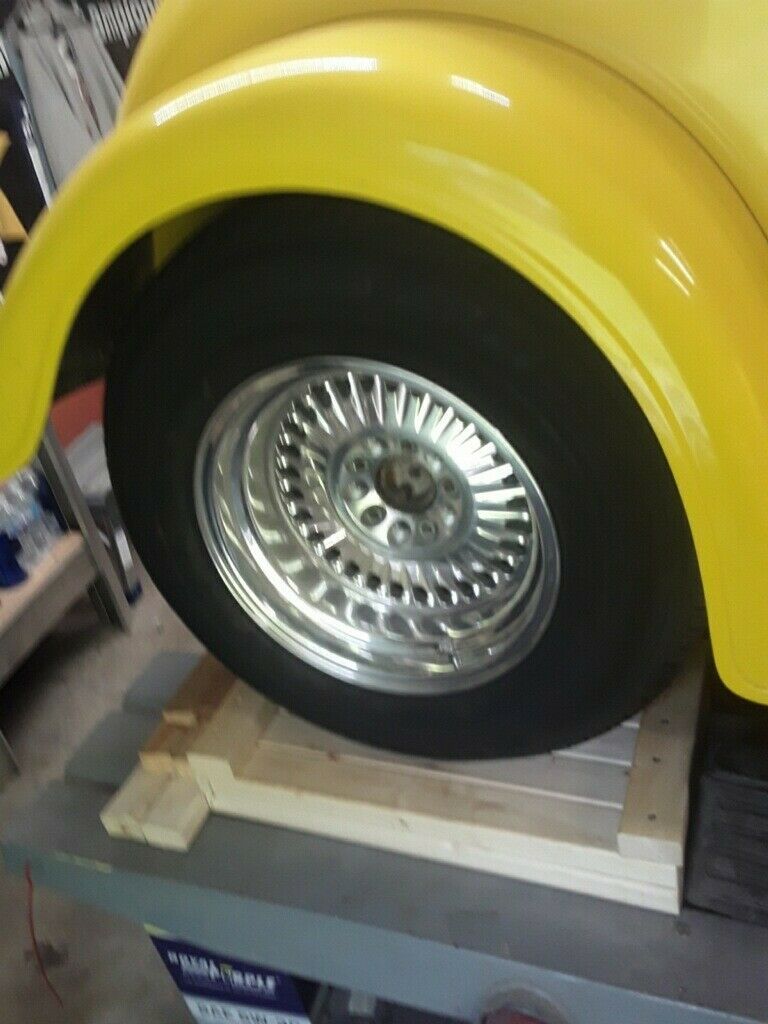 1933 Yellow Ford ford coupes Convertible