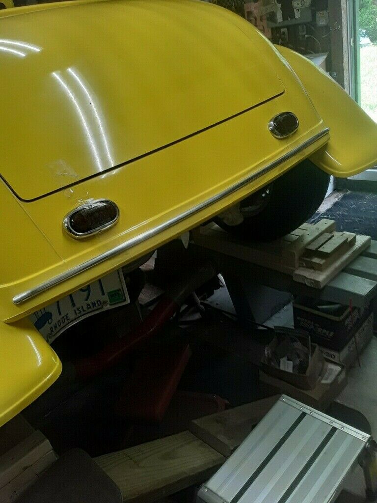 1933 Yellow Ford ford coupes Convertible