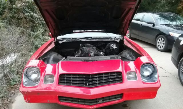 1978 Red Chevrolet Camaro Coupe