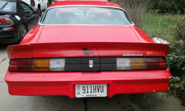 1978 Red Chevrolet Camaro Coupe