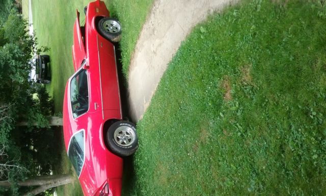 1978 Red Chevrolet Camaro Coupe