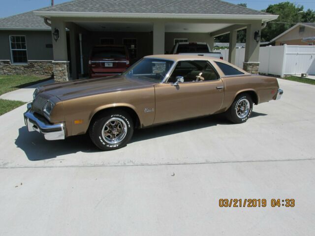 1976 BUCKSKIN Oldsmobile Cutlass 2 DOOR