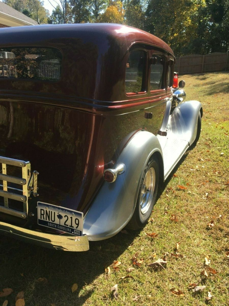 1934 Red Chrysler Other Sedan