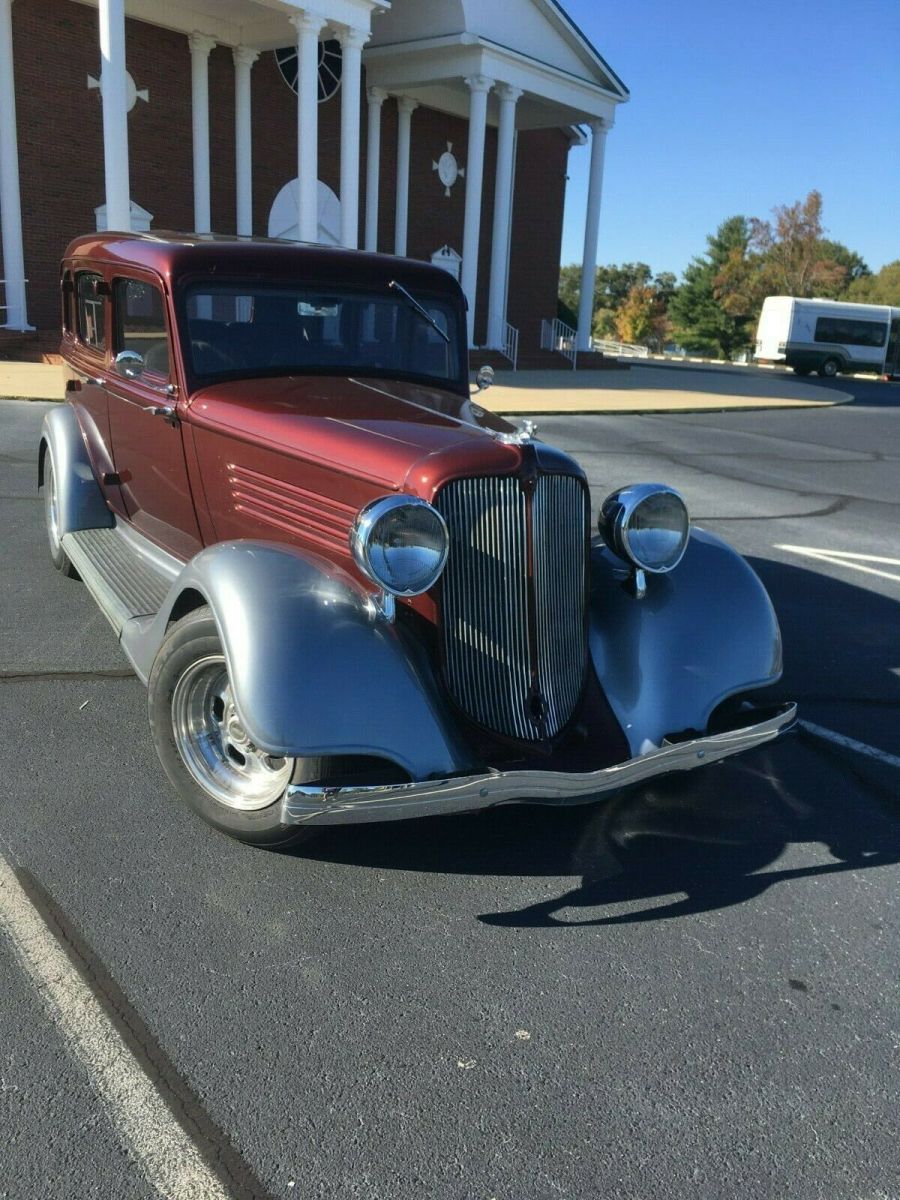 1934 Red Chrysler Other Sedan