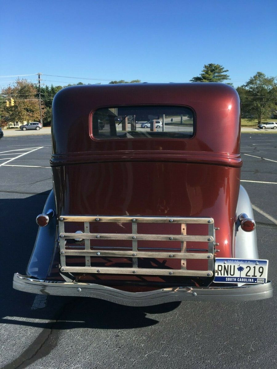 1934 Red Chrysler Other Sedan
