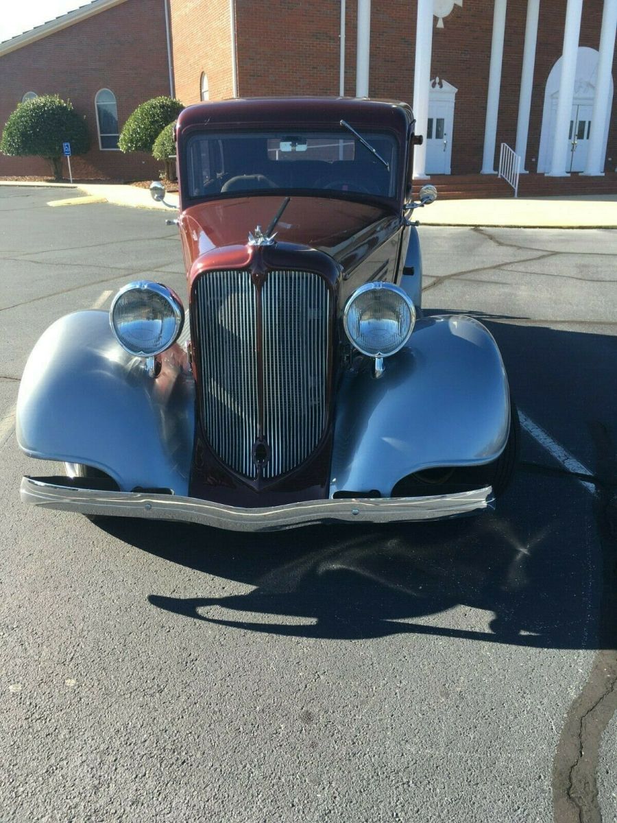 1934 Red Chrysler Other Sedan