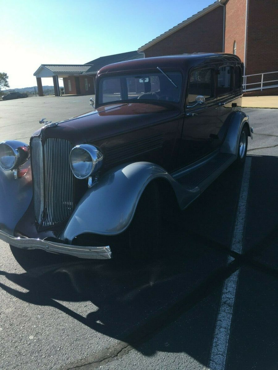 1934 Red Chrysler Other Sedan