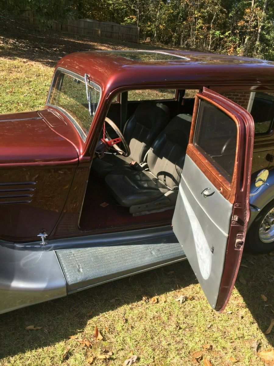1934 Red Chrysler Other Sedan