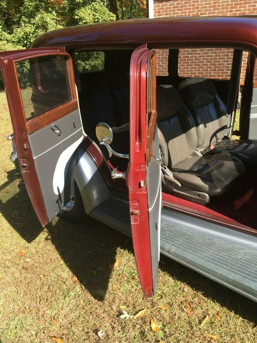 1934 Red Chrysler Other Sedan