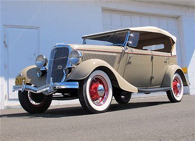 1934 Tan Ford Other Convertible