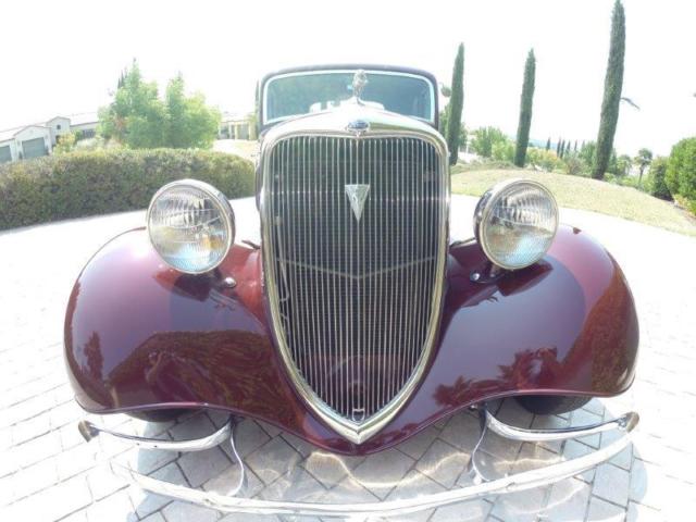 1934 Burgundy Ford Other Coupe