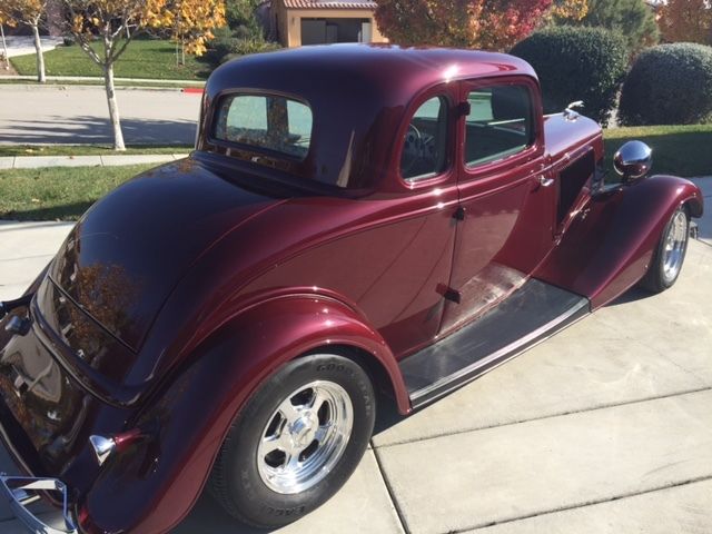 1934 Burgundy Ford Other Coupe