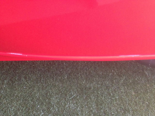 1934 Red Ford Other 3-window coupe chopped