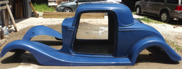 1934 Blue Ford 34 Ford Coupe coupe