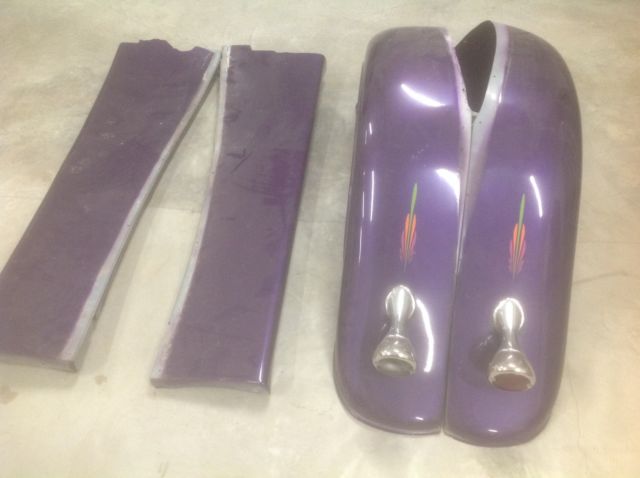 1934 Purple Ford Other 2 door glass