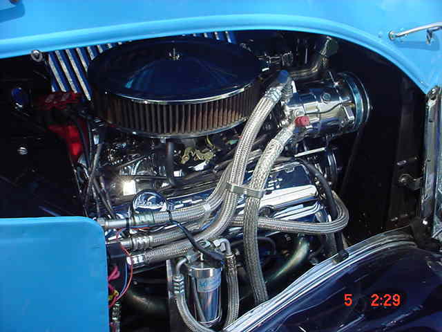 1934 Blue Ford 4 dr.  sedan 4 door sedan