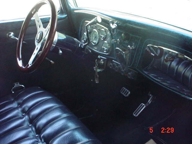 1934 Blue Ford 4 dr.  sedan 4 door sedan