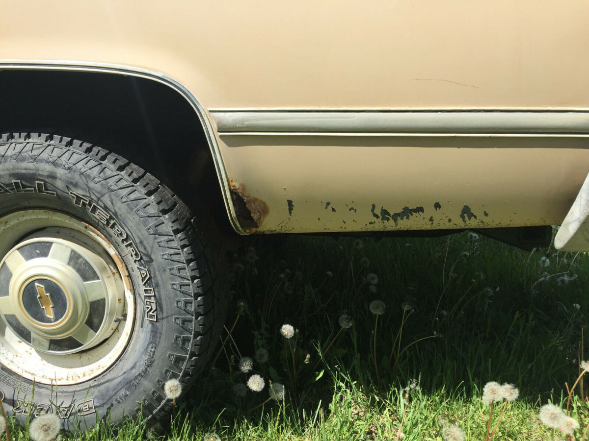 1985 Tan Chevrolet Suburban SUV