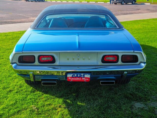 1972 Blue Dodge Challenger --