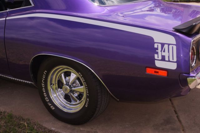 1974 Purple Plymouth Barracuda