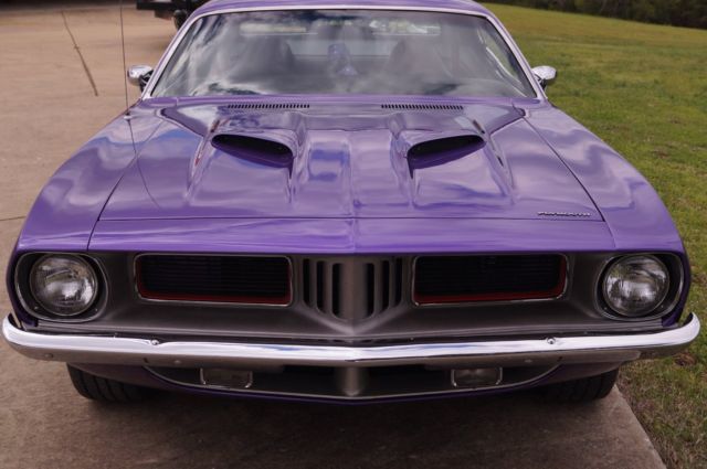 1974 Purple Plymouth Barracuda