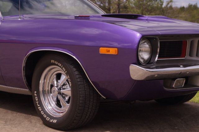 1974 Purple Plymouth Barracuda