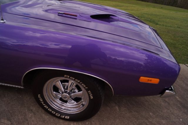 1974 Purple Plymouth Barracuda
