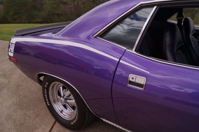 1974 Purple Plymouth Barracuda