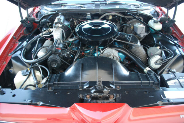 1975 Red Pontiac Le Mans Coupe