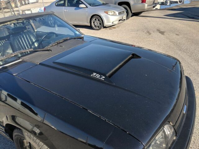 1993 Black Ford Mustang Convertible