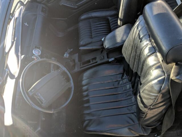 1993 Black Ford Mustang Convertible