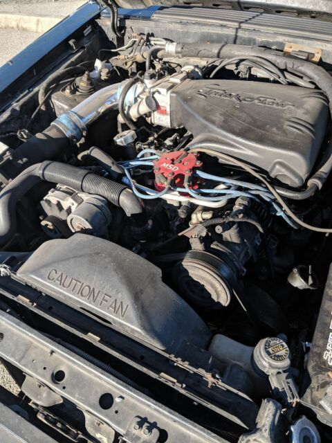 1993 Black Ford Mustang Convertible