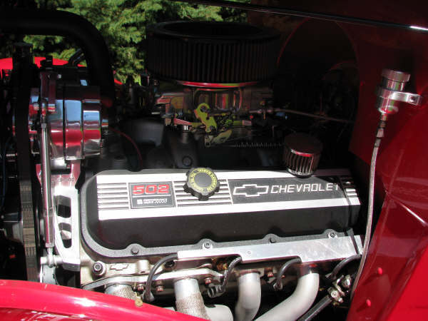 1934 Red Chevrolet Chevy Coupe