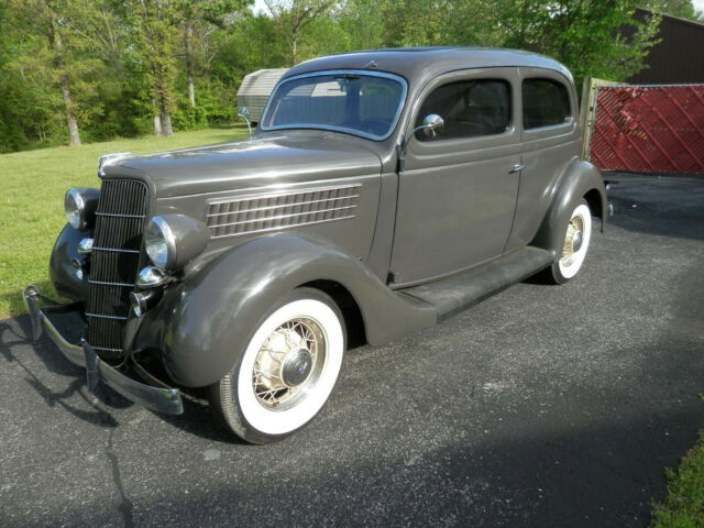 1935 Gray Ford SLANT BACK SEDAN Sedan