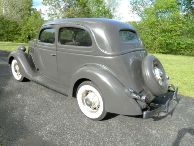 1935 Gray Ford SLANT BACK SEDAN Sedan