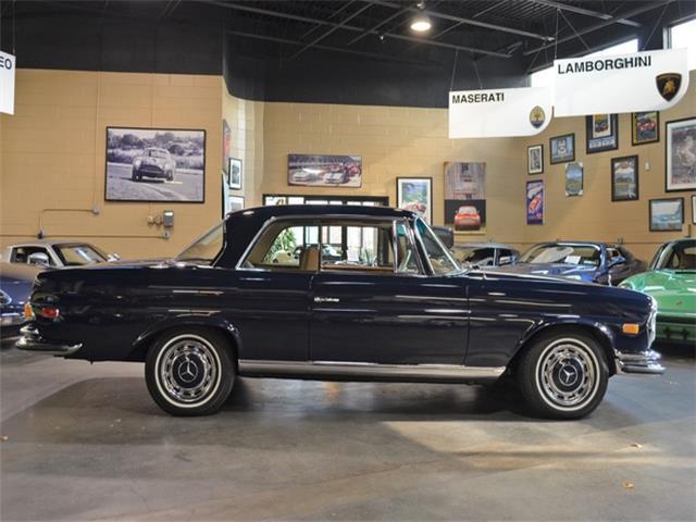 1971 Blue Mercedes-Benz 280 SE 3.5 Sunroof Coupe Coupe