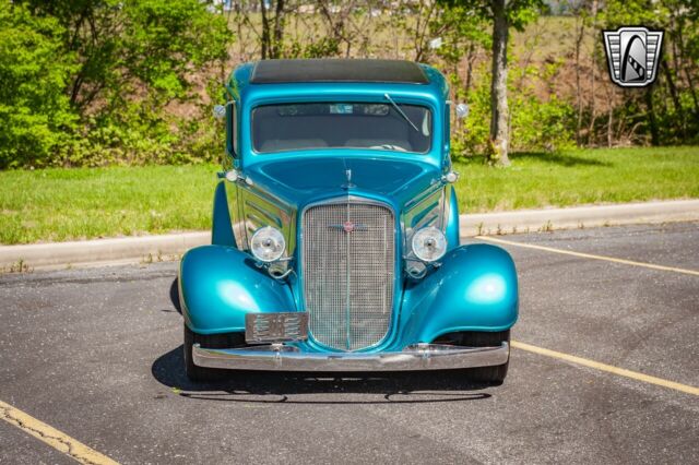 1935 Teal Chevrolet Standard Coupe
