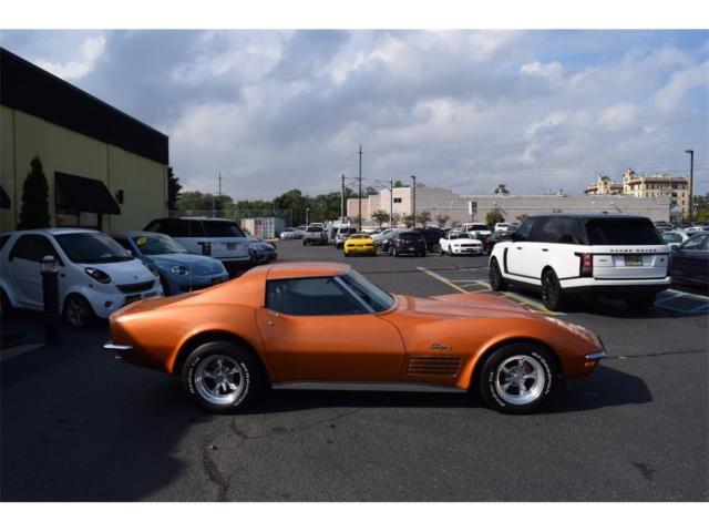 1972 Orange Chevrolet Corvette --