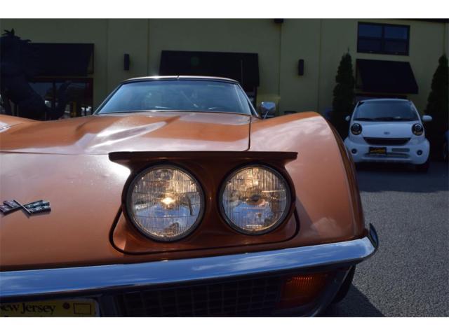 1972 Orange Chevrolet Corvette --