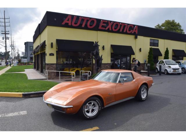 1972 Orange Chevrolet Corvette --