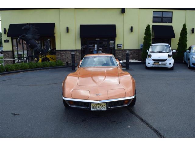1972 Orange Chevrolet Corvette --
