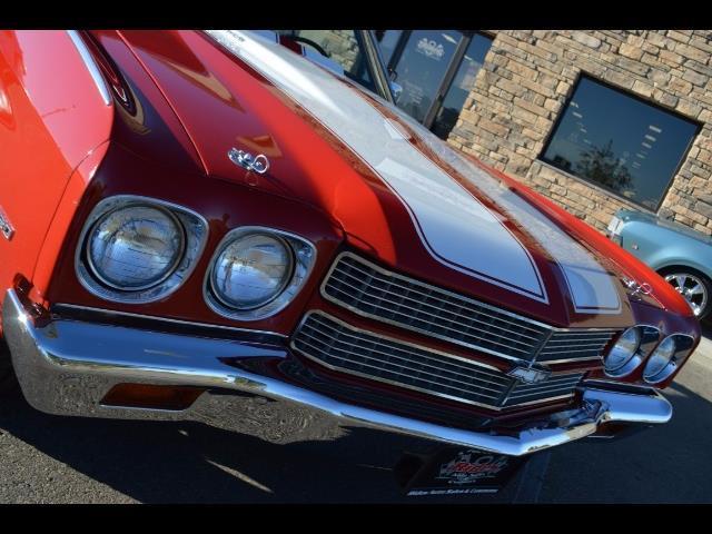 1970 Red Chevrolet Malibu Sedan