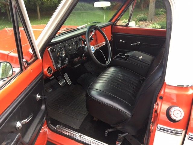 1972 Red/White Chevrolet C-10 Standard Cab Pickup