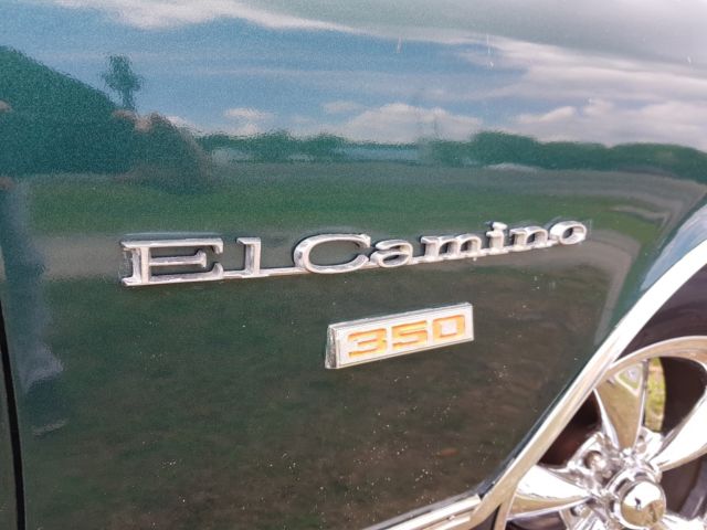 1972 Green Chevrolet El Camino Coupe