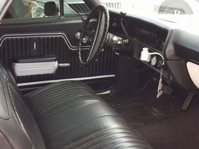 1972 Green Chevrolet El Camino Coupe