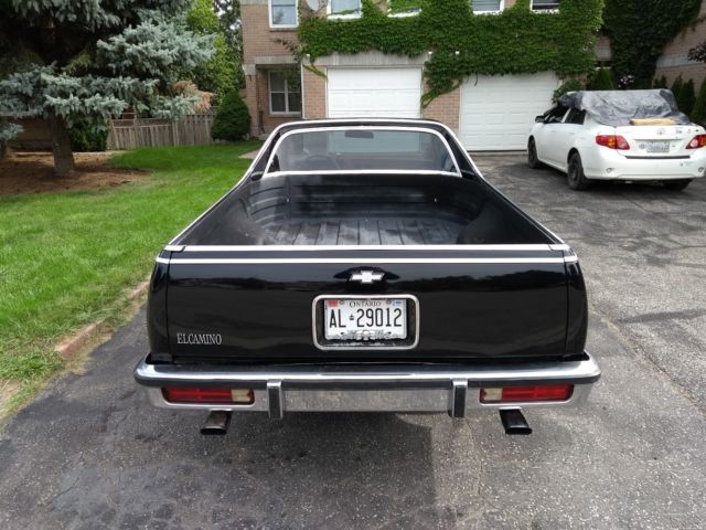 1979 Black Chevrolet El Camino Standard Cab Pickup