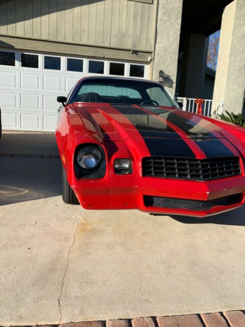 1978 Red Chevrolet Camaro Coupe